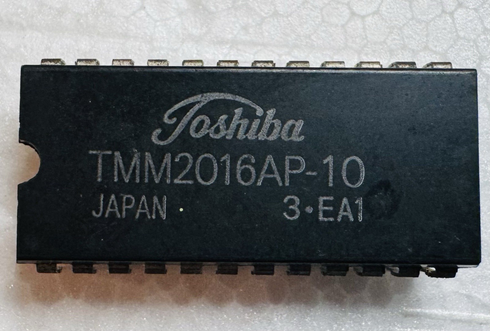TOSHIBA TMM2016AP-10 16K 2Kx8-bit SRAM Memory Ram - Working!