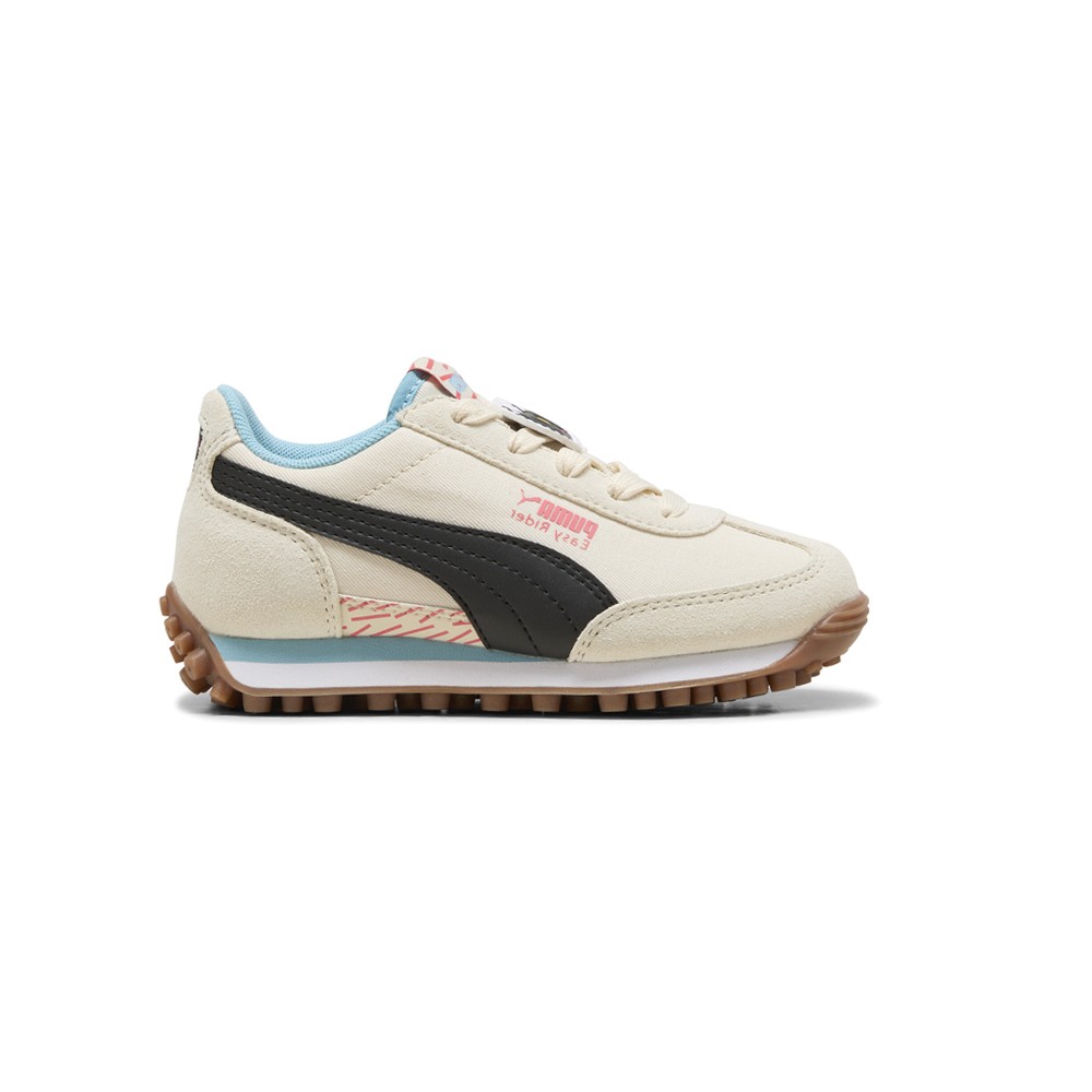 PUMA Easy Rider Moody Cat  Toddler Girls White Sneakers Casual Shoes 40275401
