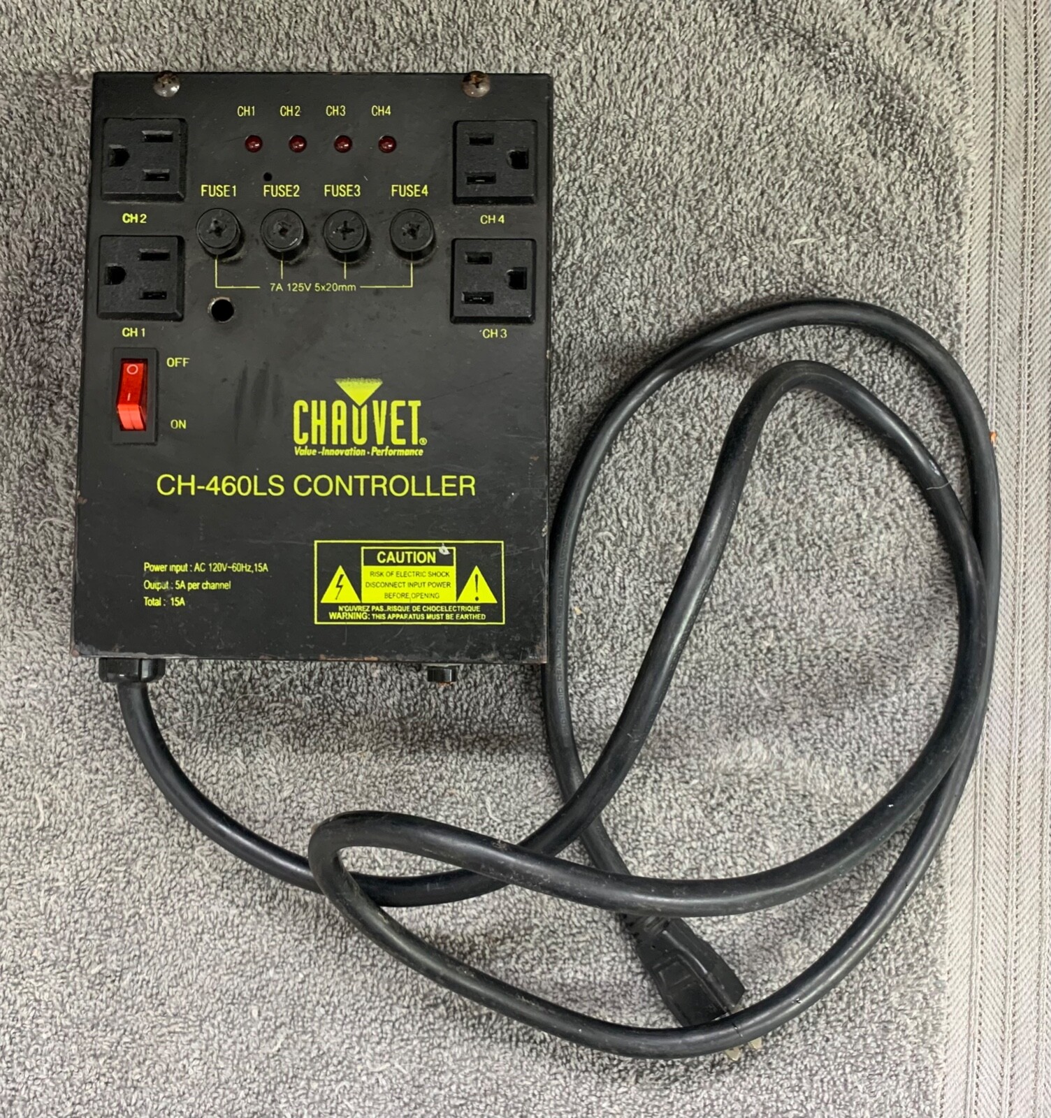CHAUVET  CH-460-LS   LIGHT CONTROLLER NO FOOT PEDAL