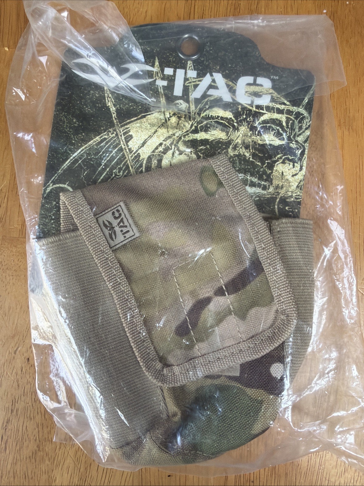 New Paintball Grenade / Smoke Pouch, Valken V-tac, Woodland Camo Accessory Pouch