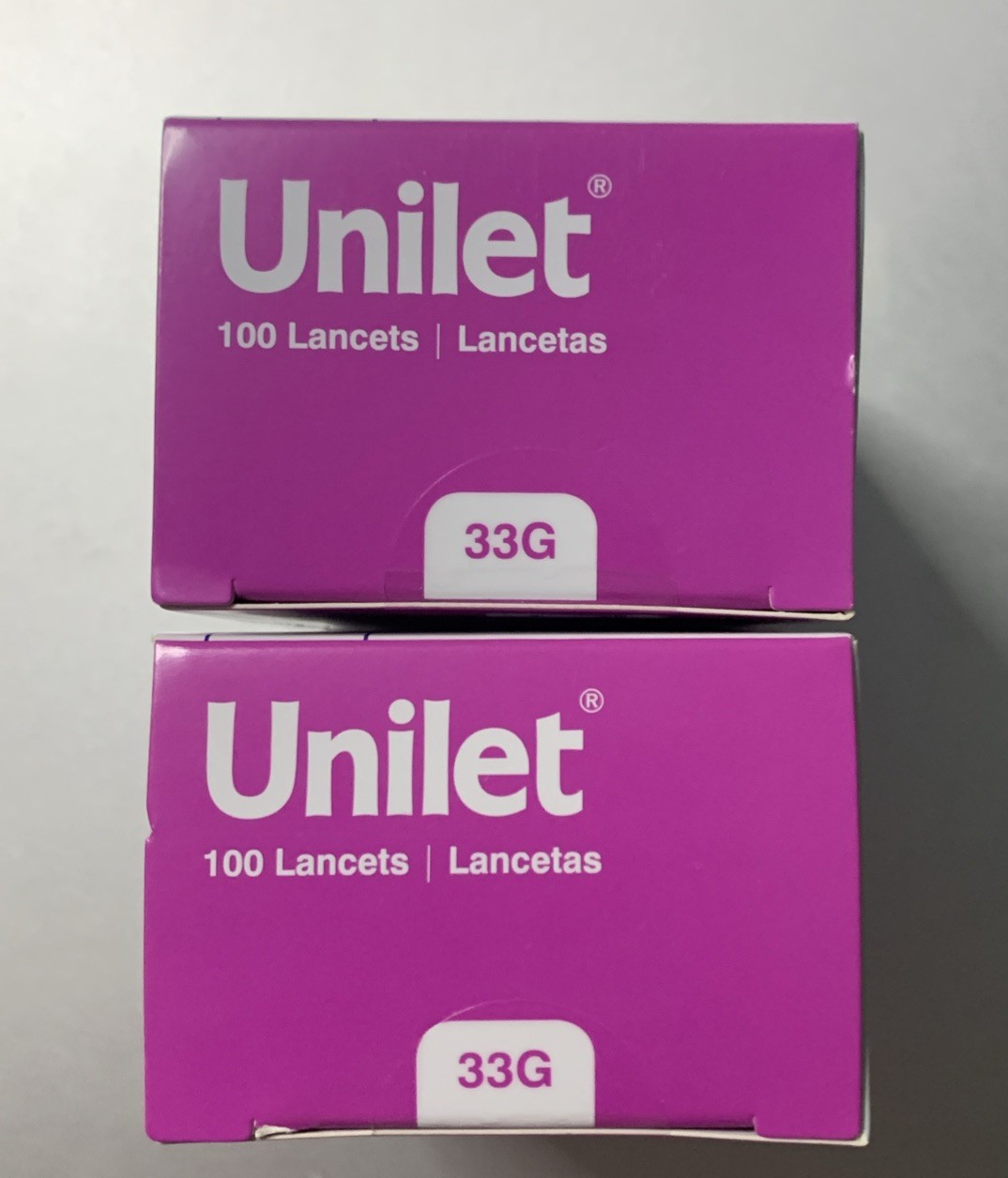 Unilet Lancets 33g Micro Thin