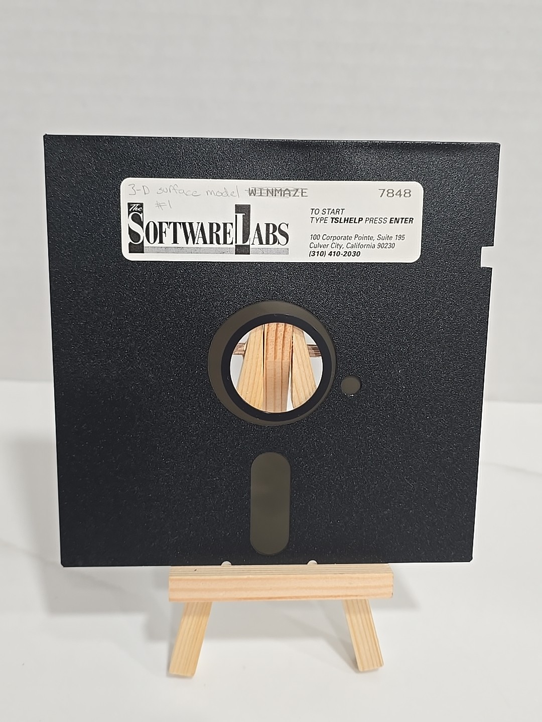 🕹 Software Labs Winmaze Game PC Software 5.25" Floppy #2333 VERY RARE