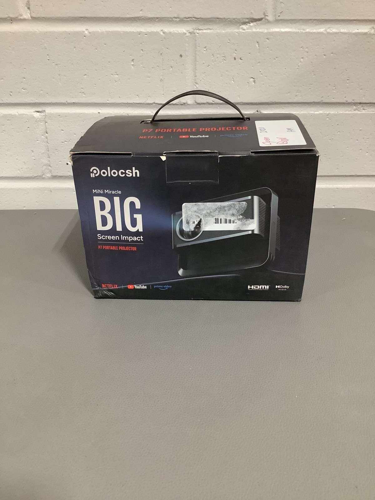 Polocsh Mini Miracle Big Screen Impact P7 Portable Projector