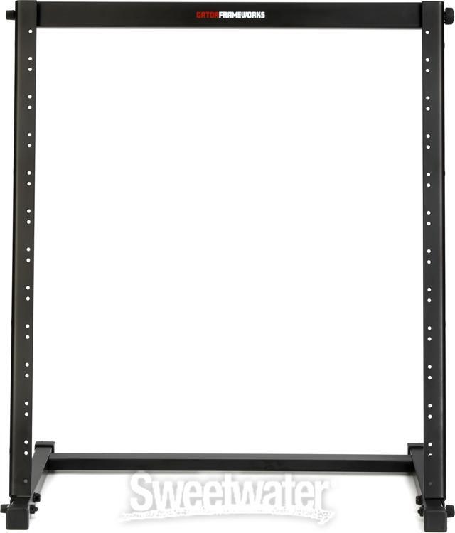 Gator Frameworks Angled 12U Metal Desktop Rack