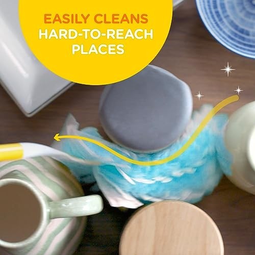 Swiffer Dusters Starter Kit, Kit Includes 1 Handle and 5 Dusters