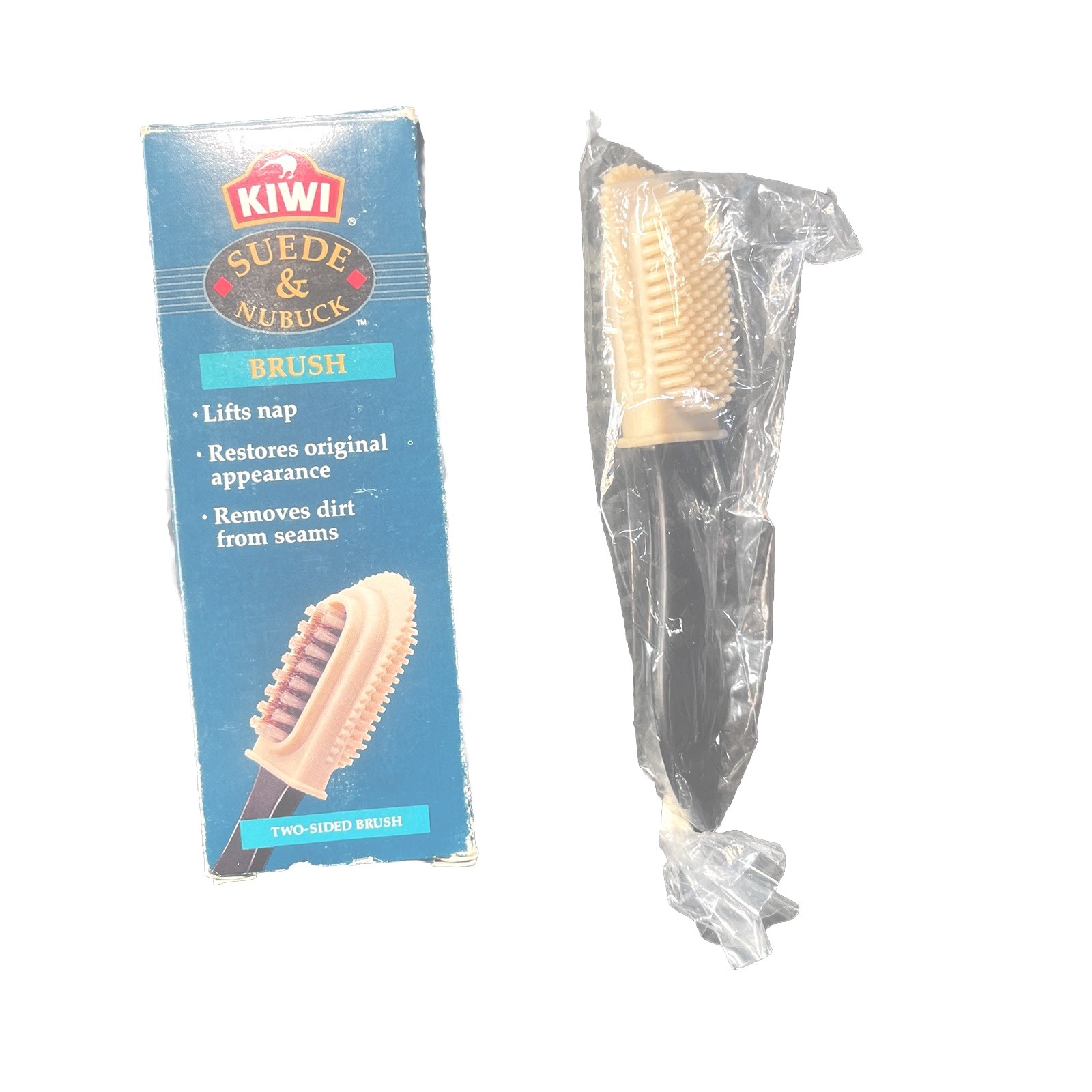 NIB Kiwi Suede & Nubuck Cleaning Brush Old Stock