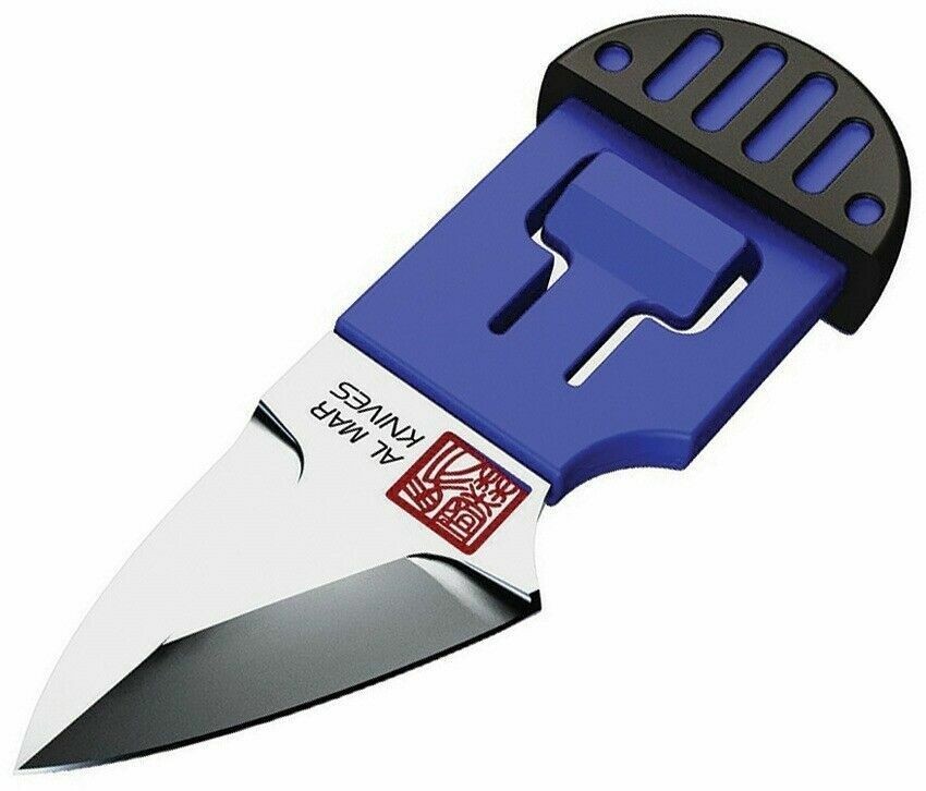 Al Mar Stinger Keyring Fixed Knife 1.25" D2 Tool Steel Blade Polymer Handle NEW