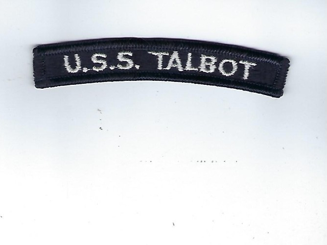 USS Talbot, DEG-4,  US Navy "Rocker"