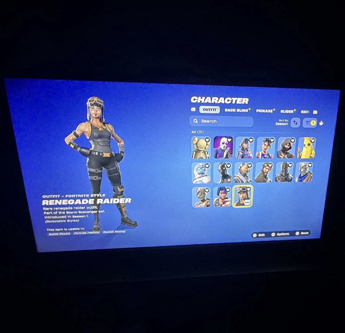 Fortnite Renegade Raider OG+ Merry Mint Axe Pickaxe+ more READ SLIDE 5
