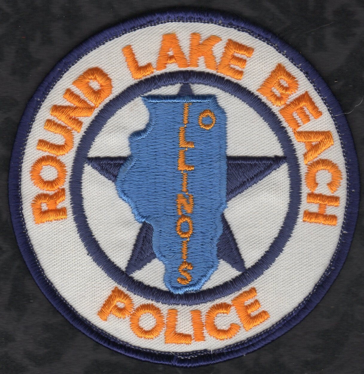 Round Lake Beach Illinois Police Shoulder Patch