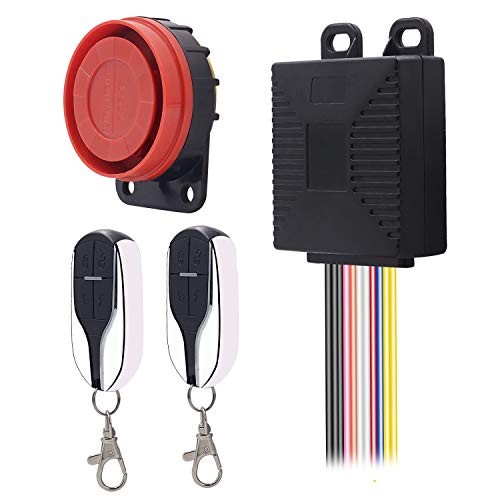 Upgraded Motorcycle Security Kit Alarm System Engine Start Arming Disarming