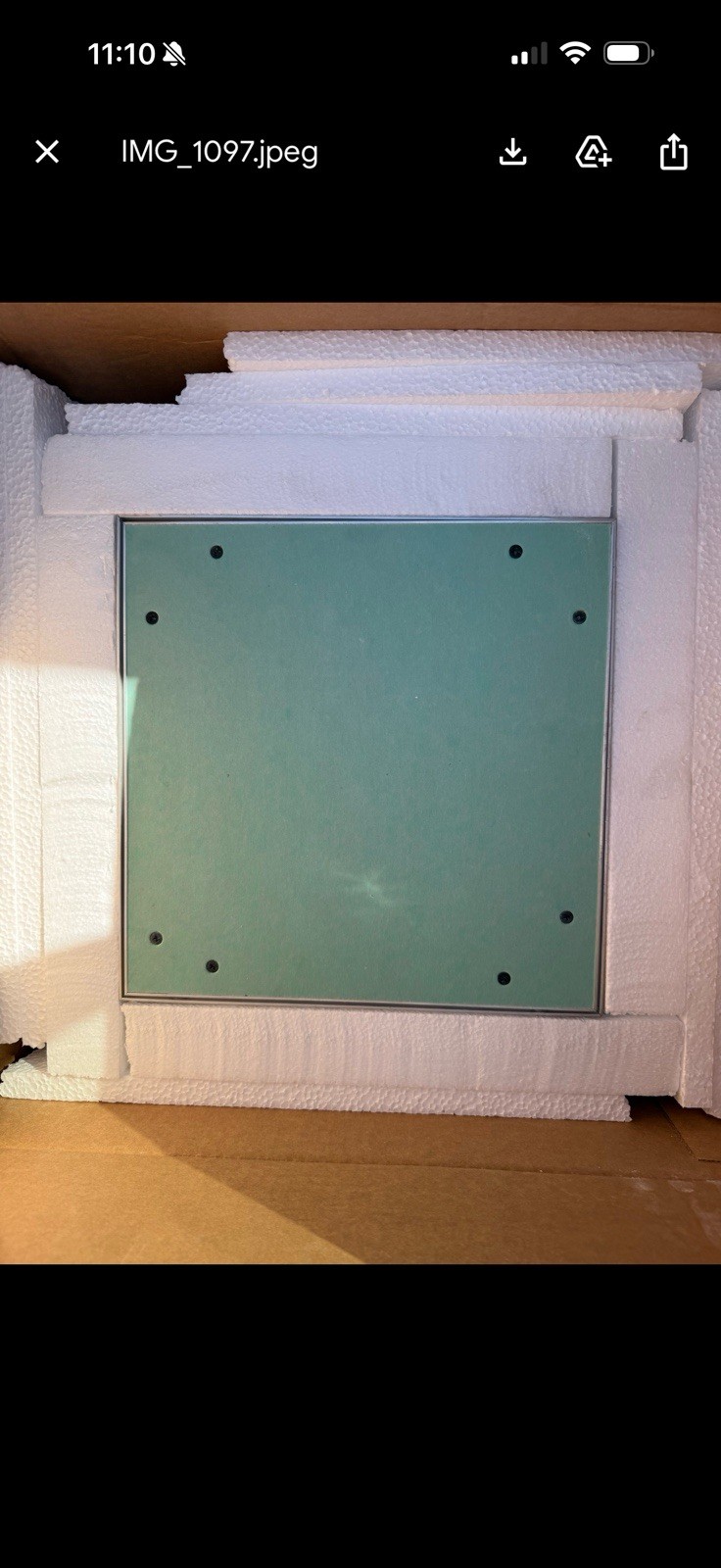 Access Panel | Removable | Tile Application 5/8" Drywall, 12" X 12"