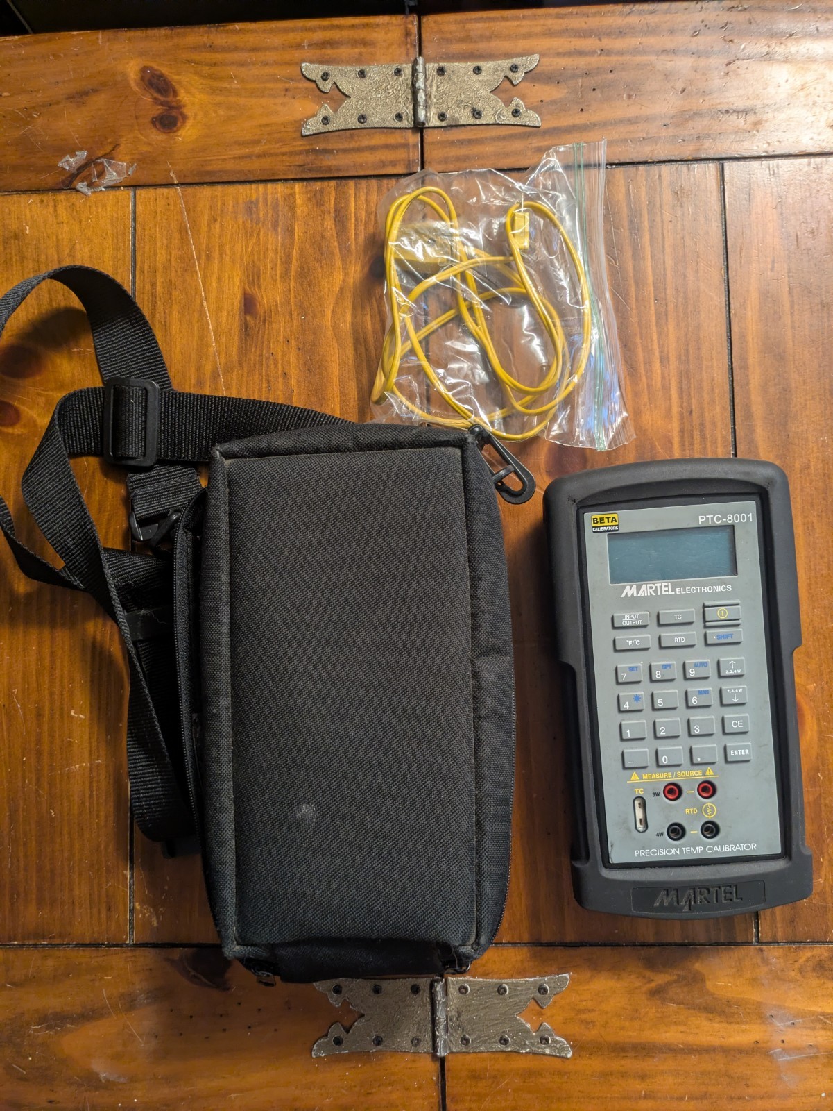 Martel Electronics PTC-8001 Precision Process Calibrator Instrument Device