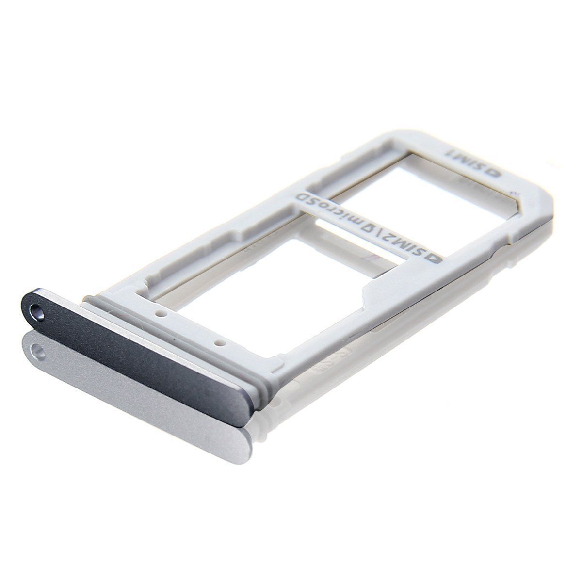 Sim Micro SD Card Holder Tray Slot Replace Gray For Samsung Galaxy S7 Edge G935