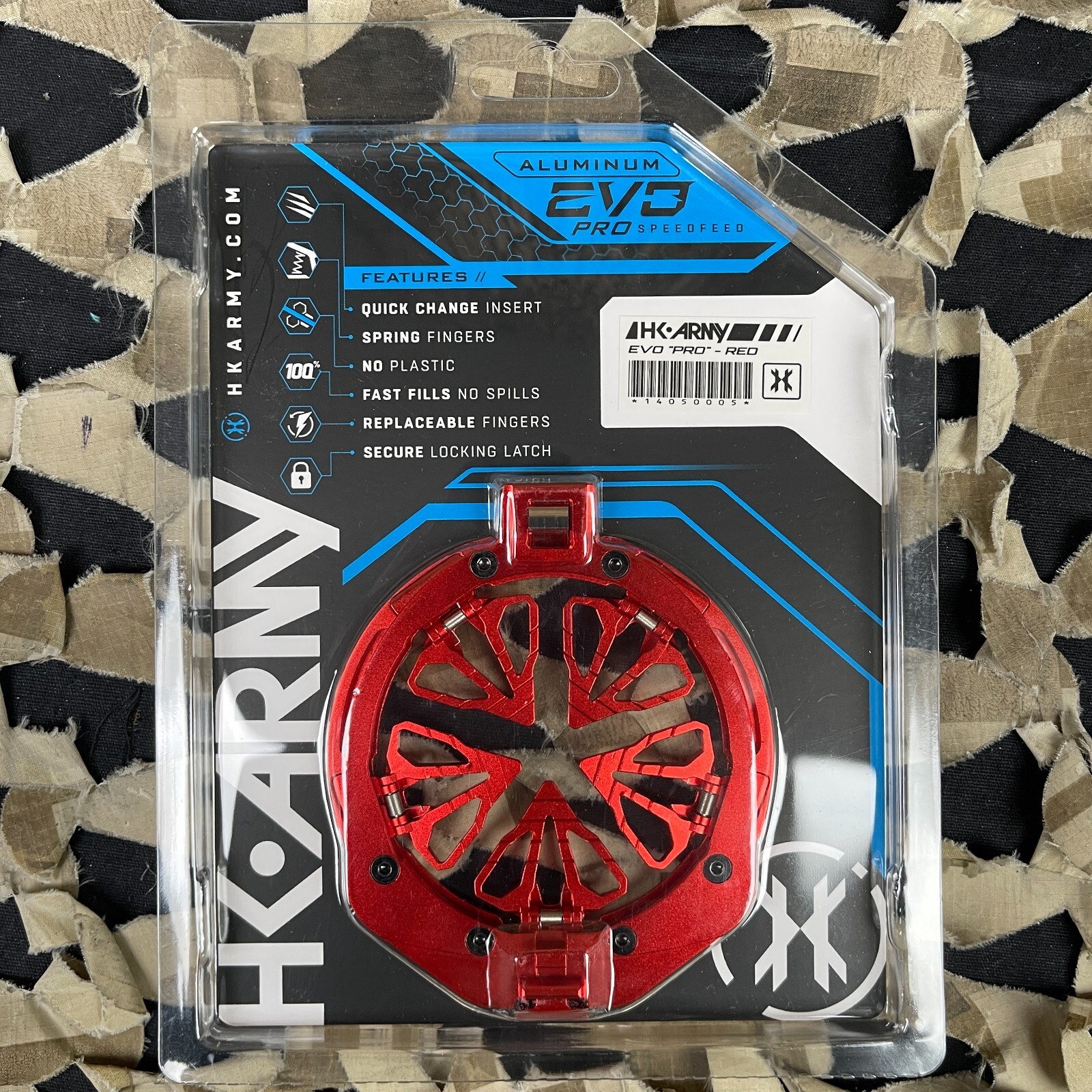 NEW HK Army EVO Pro Metal Speed Feed - Red