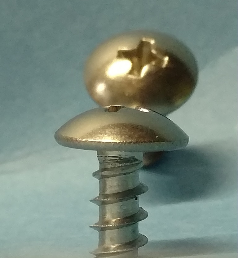 Stainless 18-8 Phillips Truss Head Sheet Metal Screw  #8 X 3/4'' Qty 100