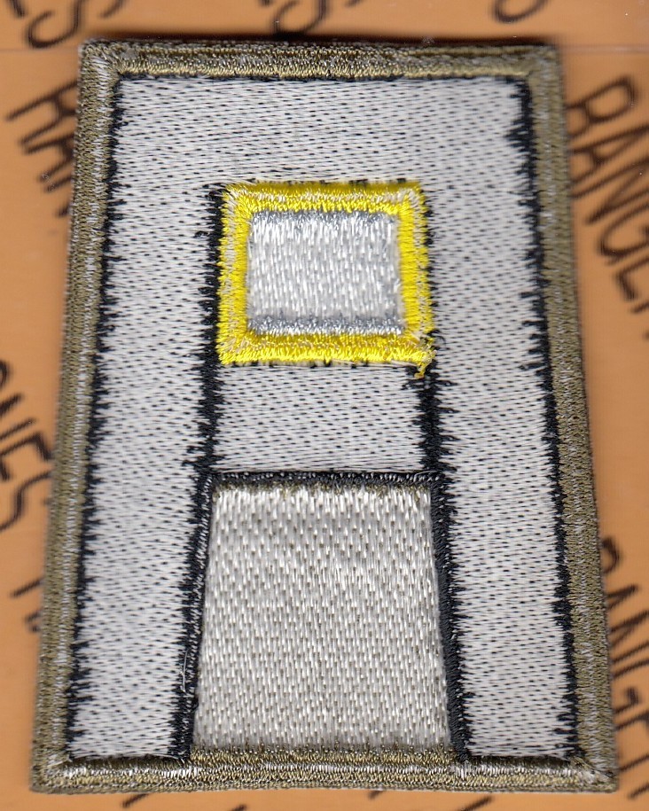US 1st First Army Command Finance Branch ~3" patch c/e
