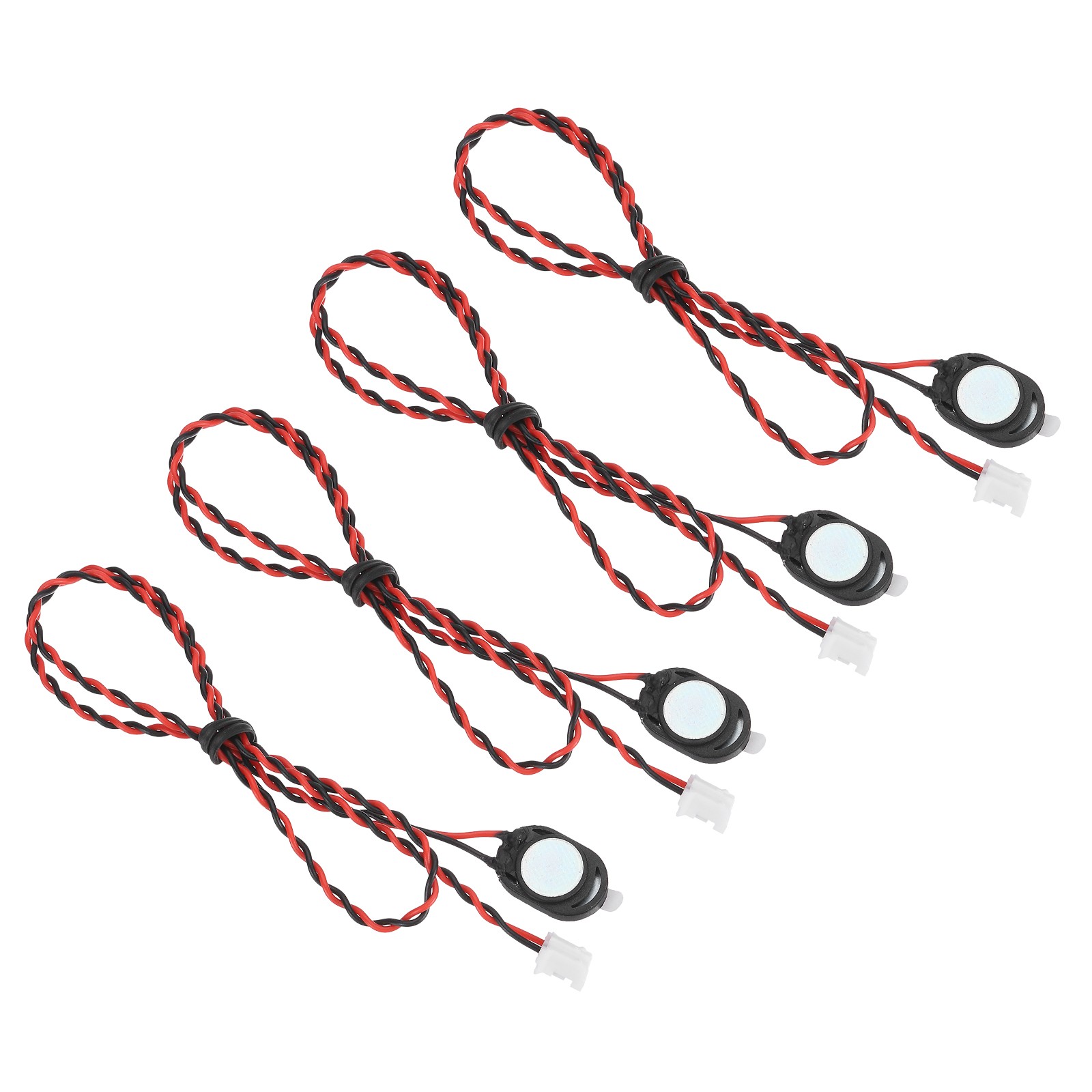 4 Pieces Mini Speaker 1 Watt 8 Ohm with Wire for Terminals