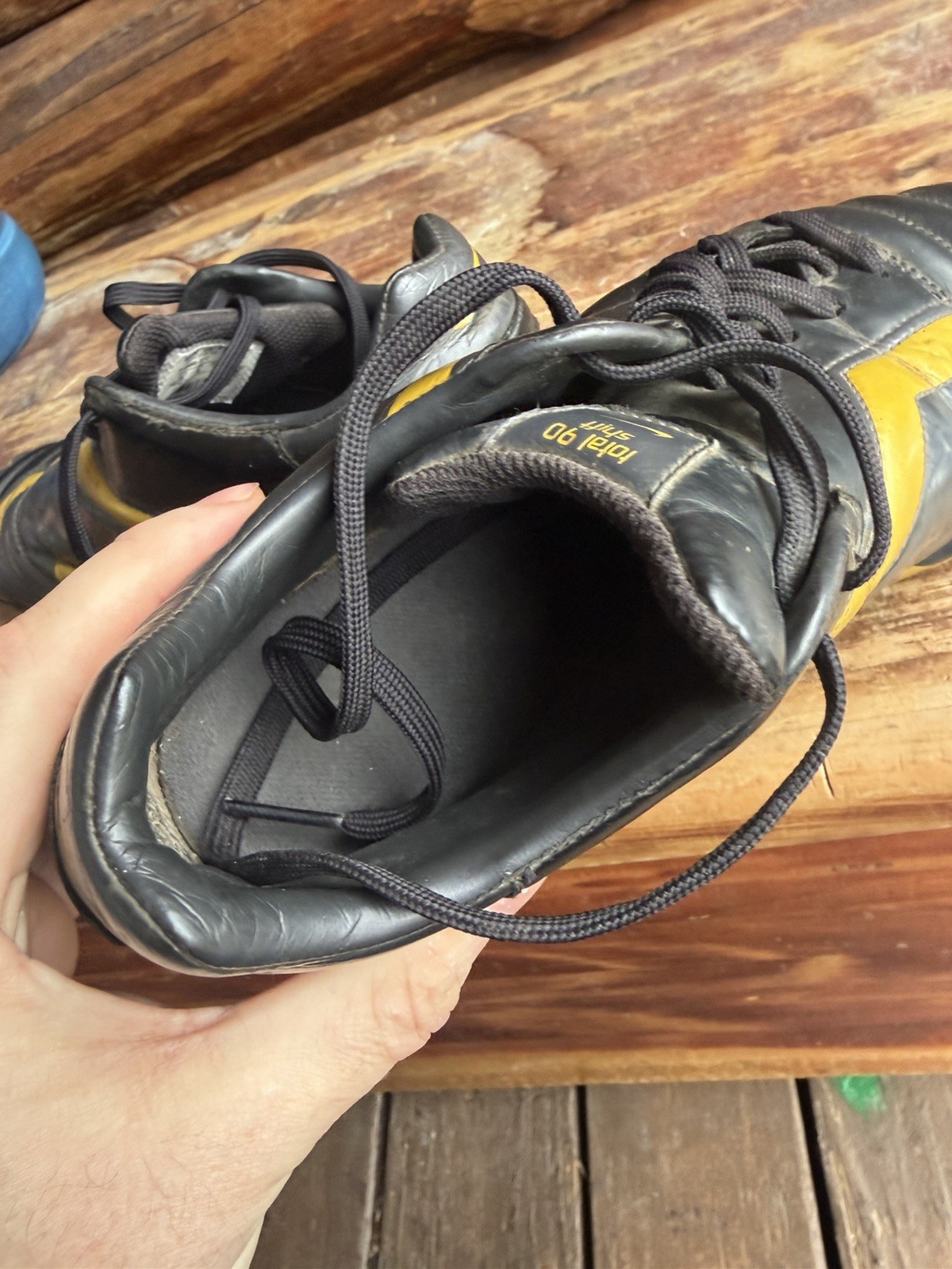 NIKE TOTAL 90 SHIFT FG Vintage Soccer Cleats Football Boots Sz 10 US