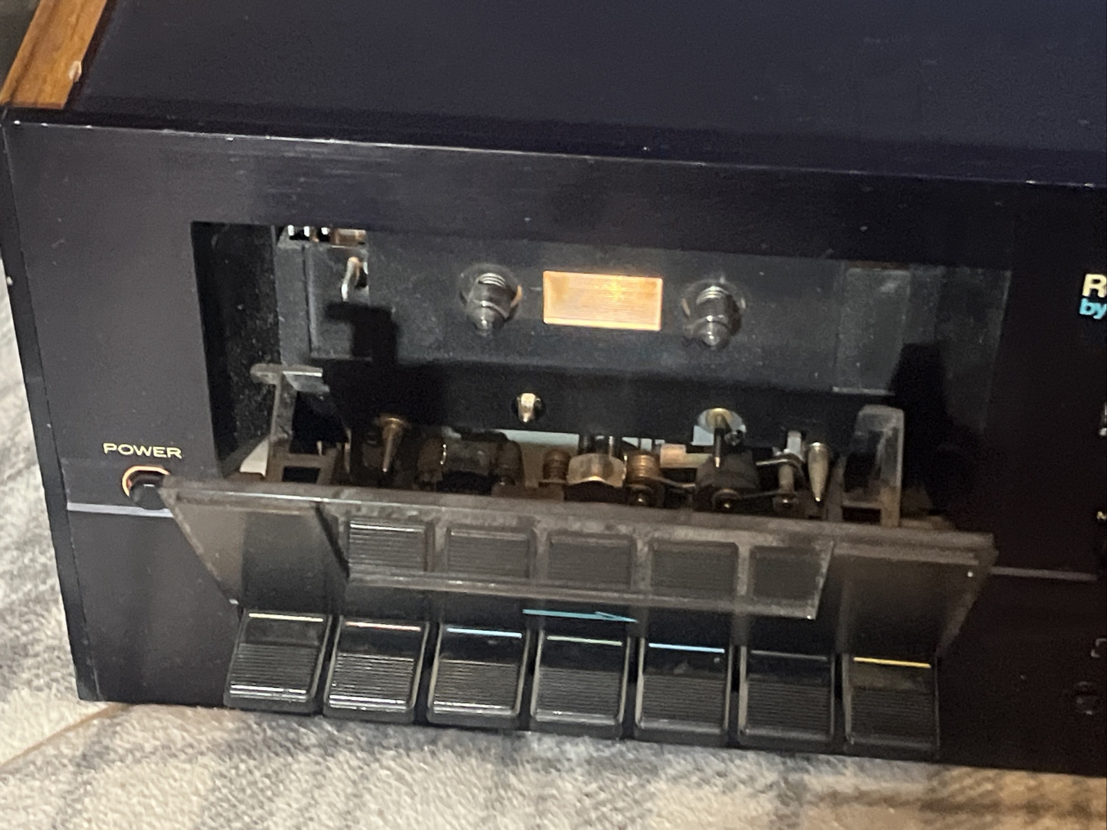 RARE QUADRAFLEX REFERENCE 412D -VINTAGE Tape Deck Needs Repair AS IS