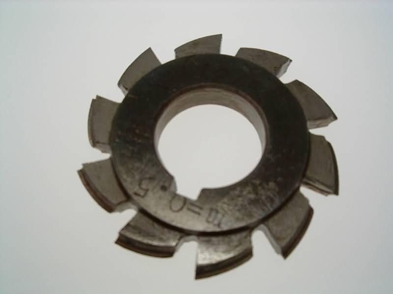 HSS Involute Gear Cutter 0.5 Module No 4 35-54 Teeth GC06 From Chronos