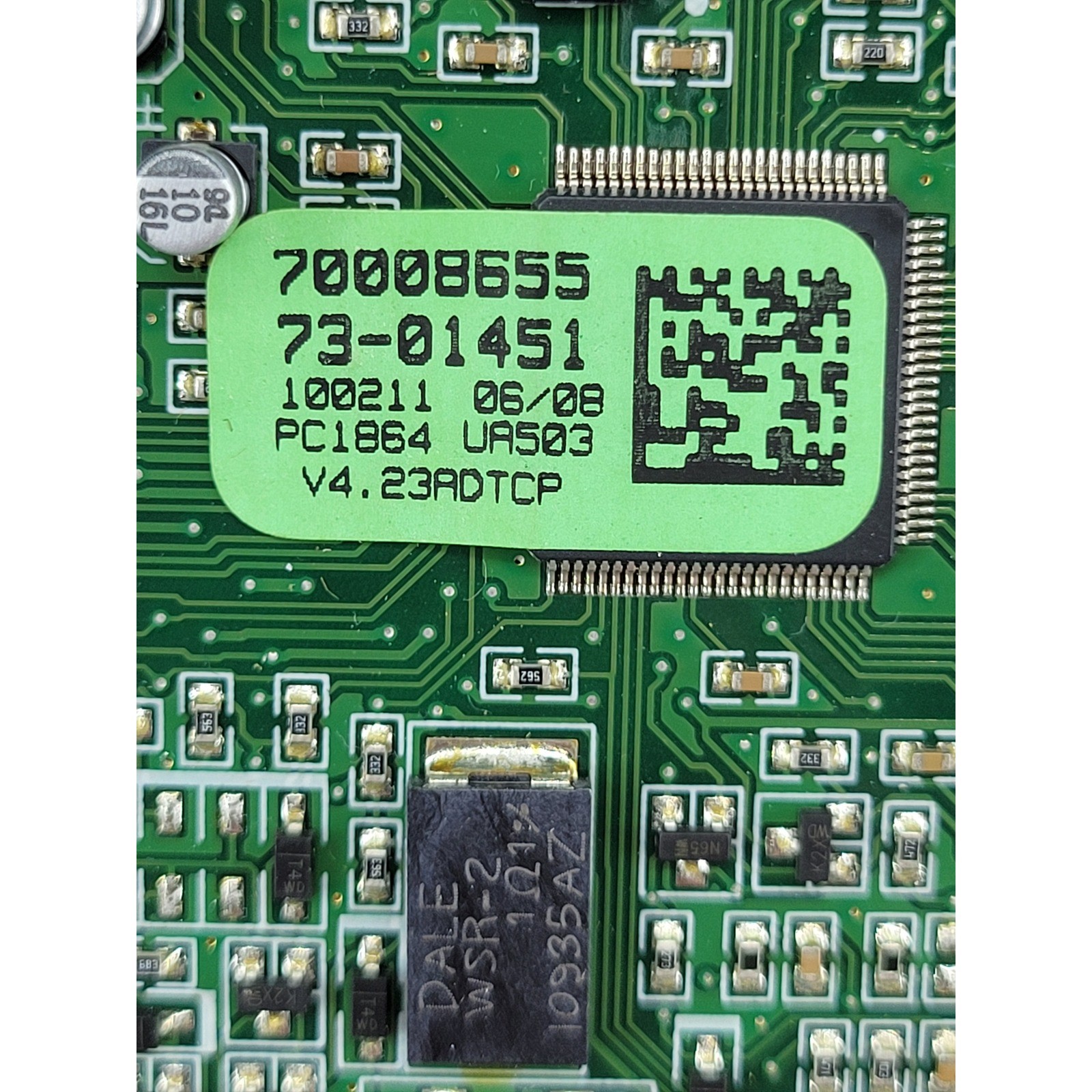 DSC PowerSeries PC1864 UA503 REV 02 Alarm Control Panel Board 73-01451