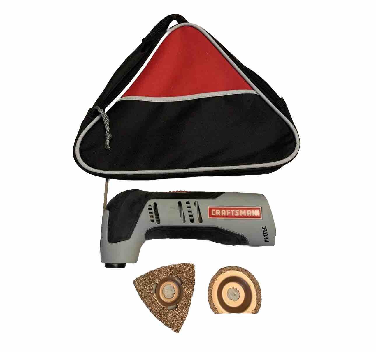 Craftsman Power Tools Nextec 12V Cordless Oscillating Multi Tool  Accessories