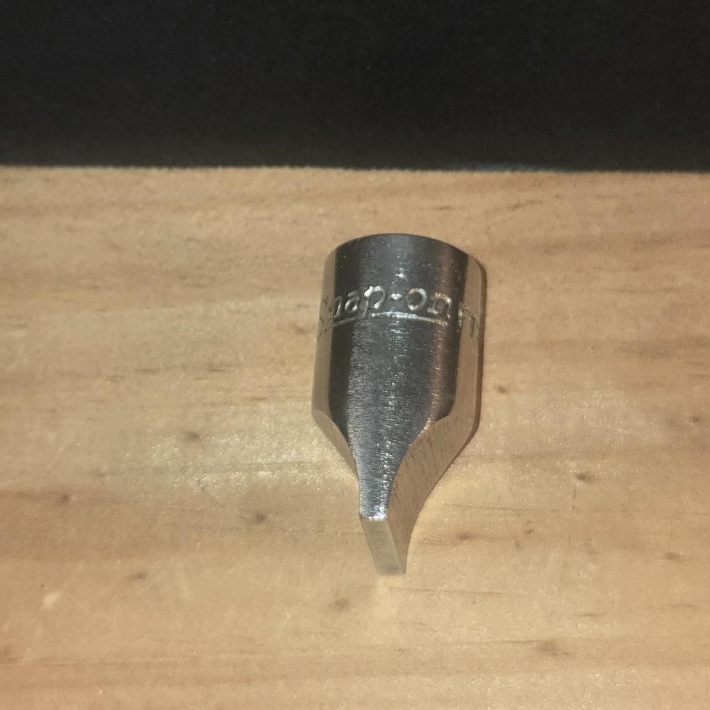 HTF GENUINE SNAP-ON TOOLS FV22 11/16" 3/8 DRAG LINK SOCKET CHROME USA