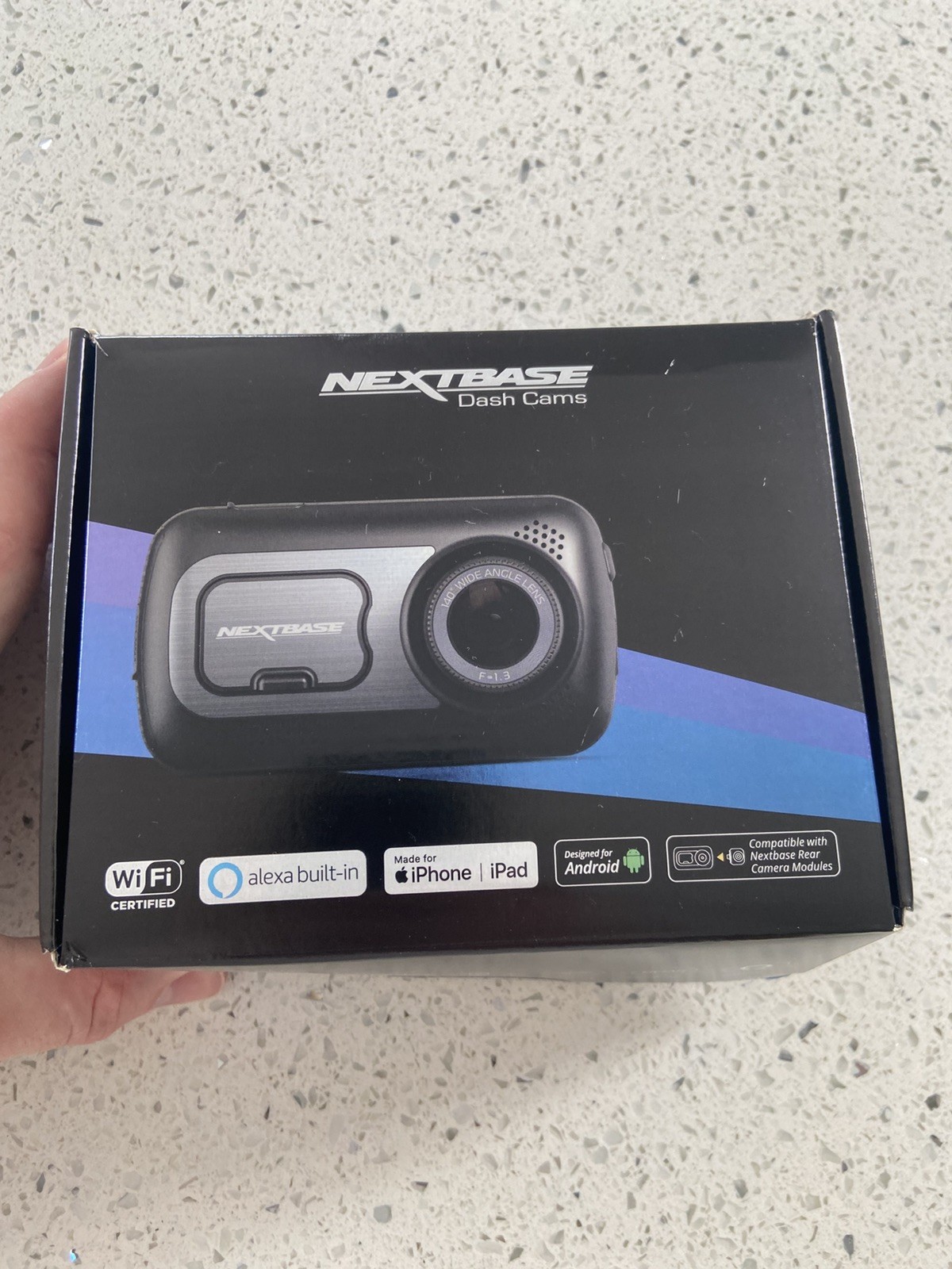 Nextbase Dashcam 522 522GW Dash Cam 1440p Front – Wide-Angle