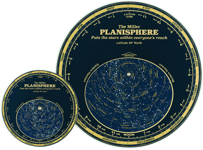 Miller Planisphere 40N/10.5 - Perfect Gift for Astronomy Enthusiasts!