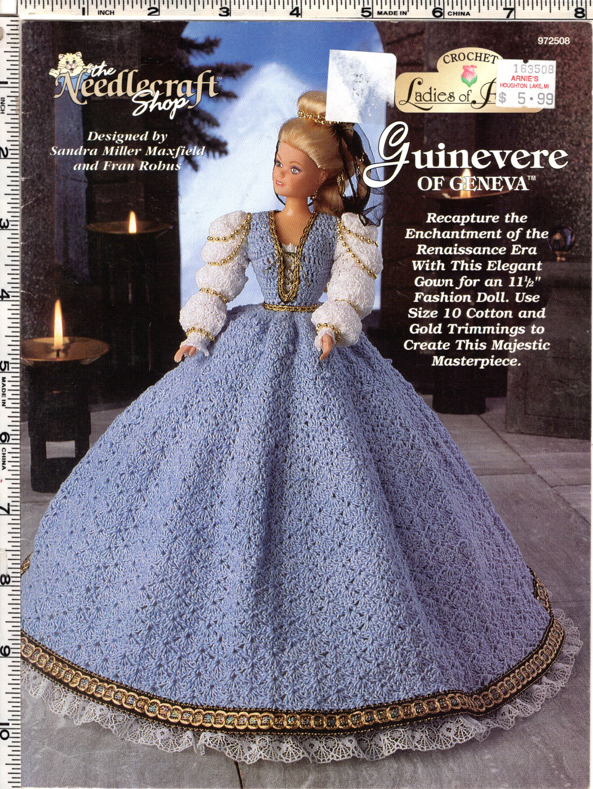 "Guinevere of Geneva" ©1997 The Needlecraft Shop Crochet Leaflet # 972508