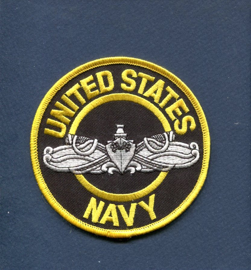 ESWS Enlisted Surface Warfare Specilaist US NAVY Ship Squadron Crew Patch