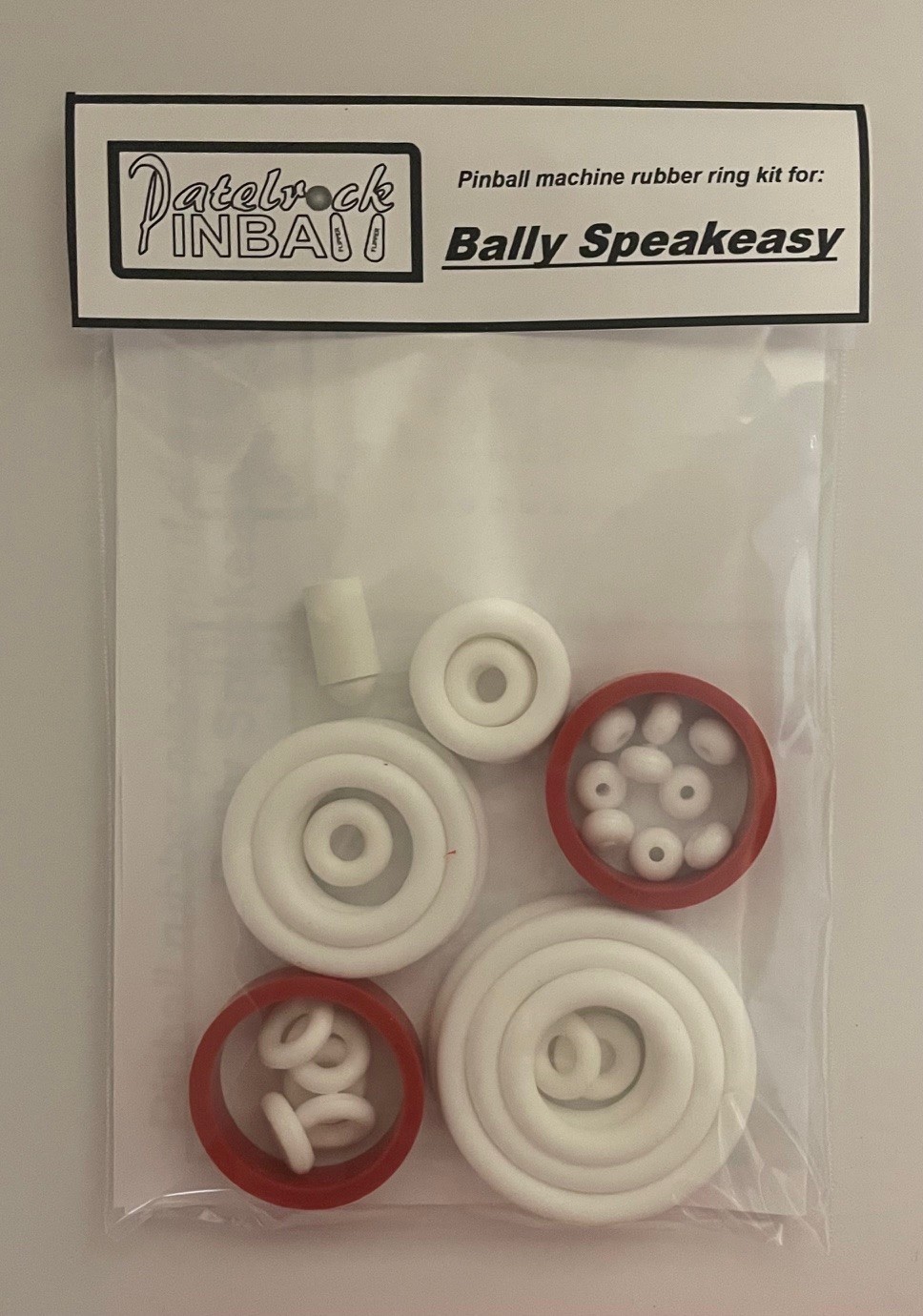1982 Bally  Midway Speakeasy / Speak Easy 4 Pinball Machine Rubber Ring Kit