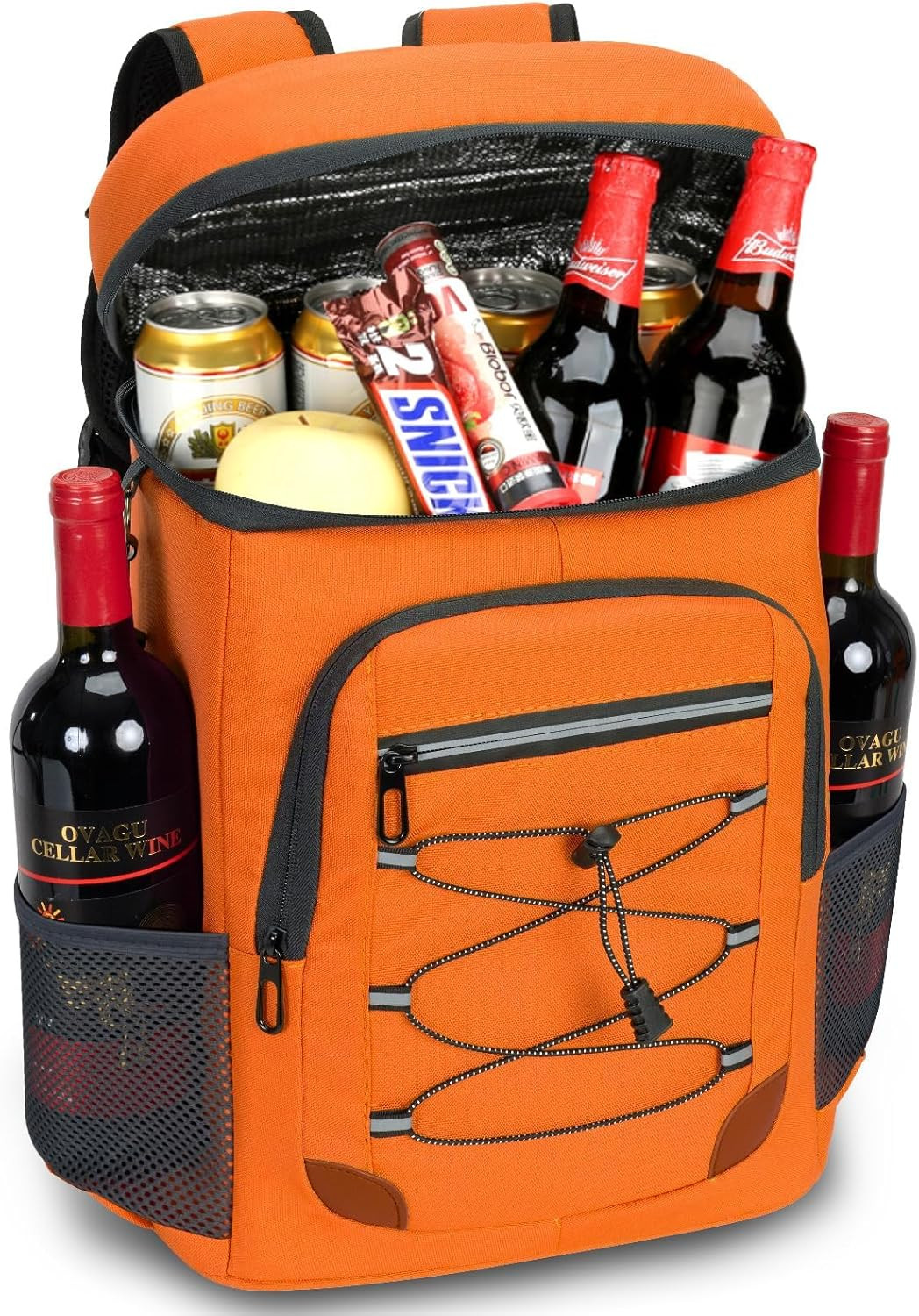 AMNOW Backpack Cooler Insulated Leak Proof for Men Wowen 36 Cans Soft Cooler Bac