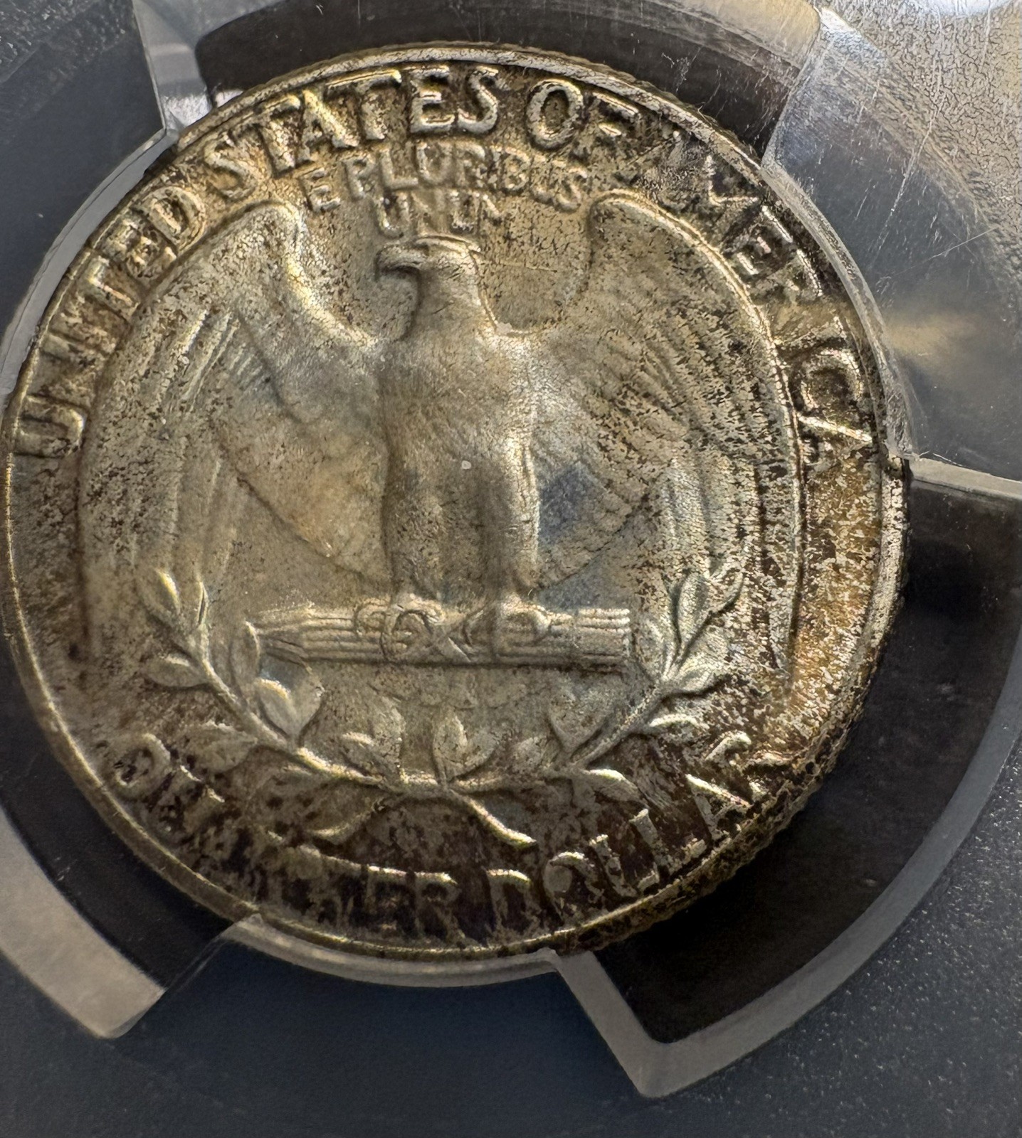 1949 Washington quarter MS66 PCGS, Nicely Toned