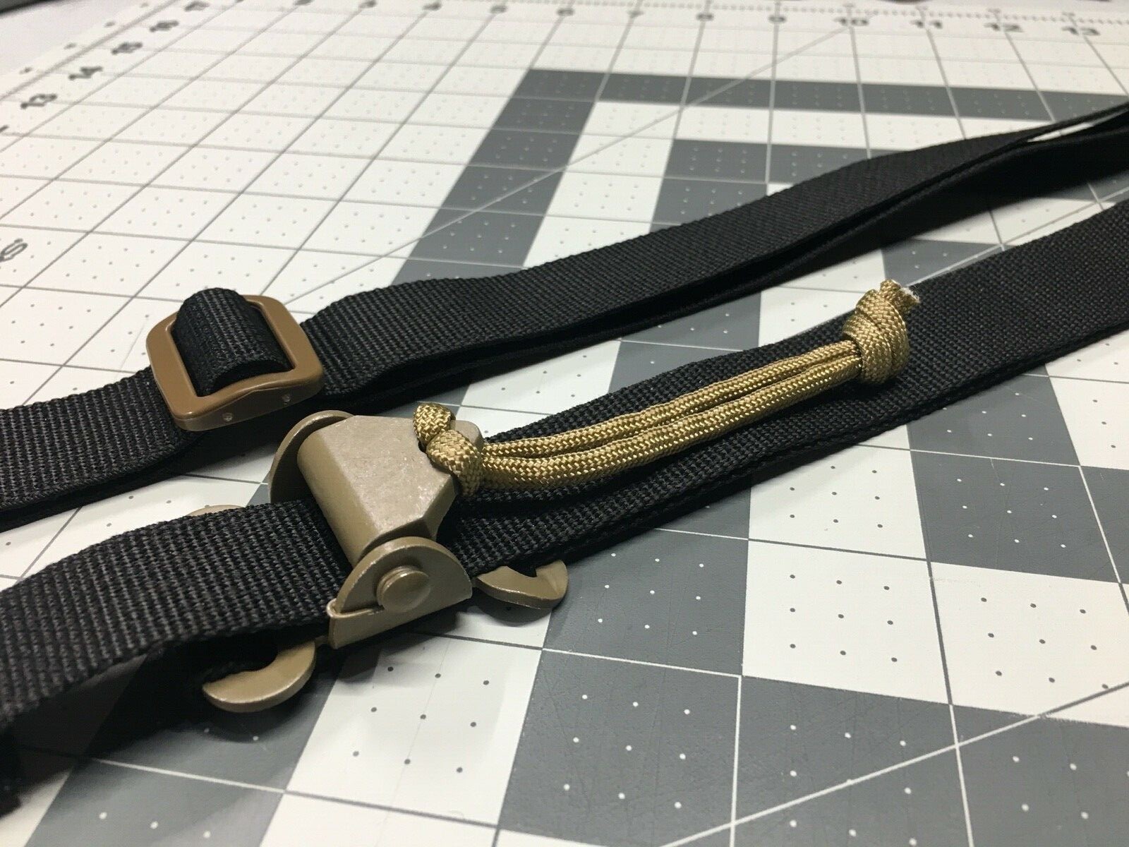 LIVESOUTSIDE.COM Black Coyote Tactical 2pt Quick Adjus Sling like Slingster VTAC