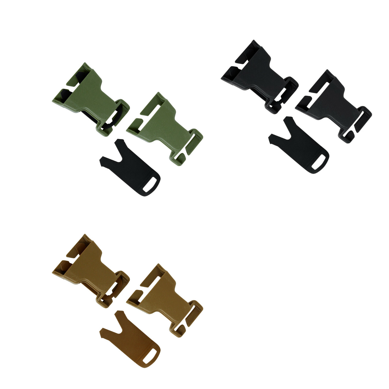 Condor 221161 VAS QD Bucklles (6SET/PACK) for Condor VAS Plate Carrier