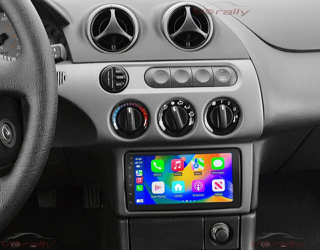 for 1999 2000-2002 Mercury Cougar Android 13 GPS Stereo Radio , Wireless CarPlay