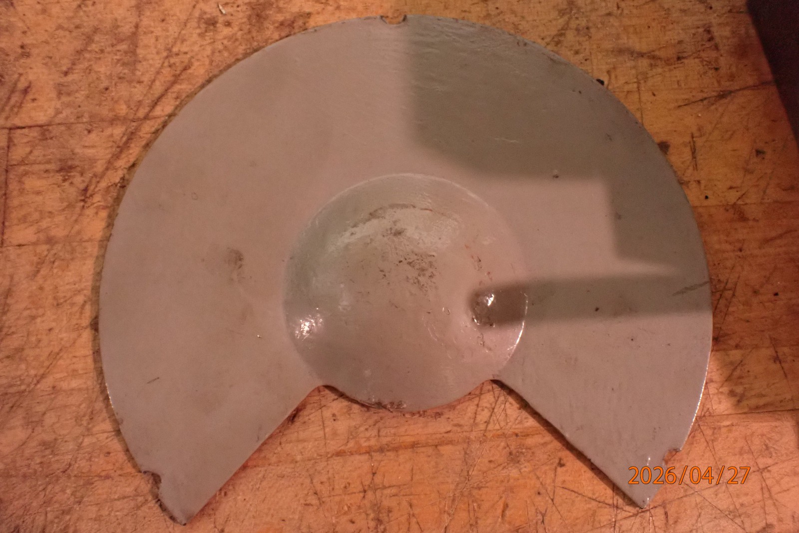 LOT B: OEM DELTA MILWAUKEE ROCKWELL 7" BENCH GRINDER WHEEL SIDE COVER