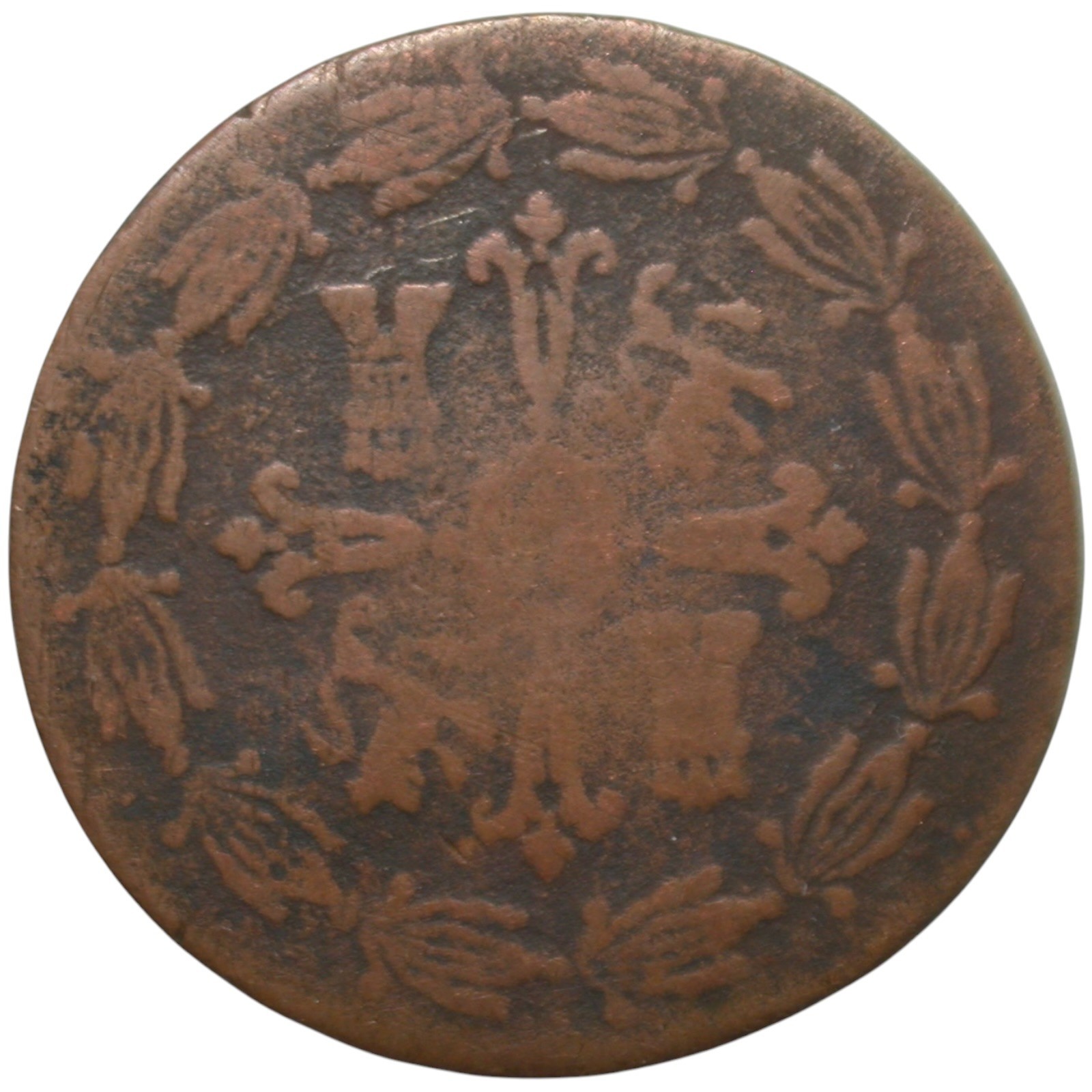 Mexico 1814 2/4 Vellon
