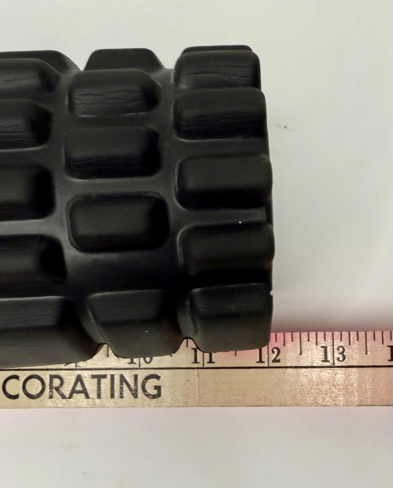 Deep Tissue Foam Massage Roller Black 12”x4”