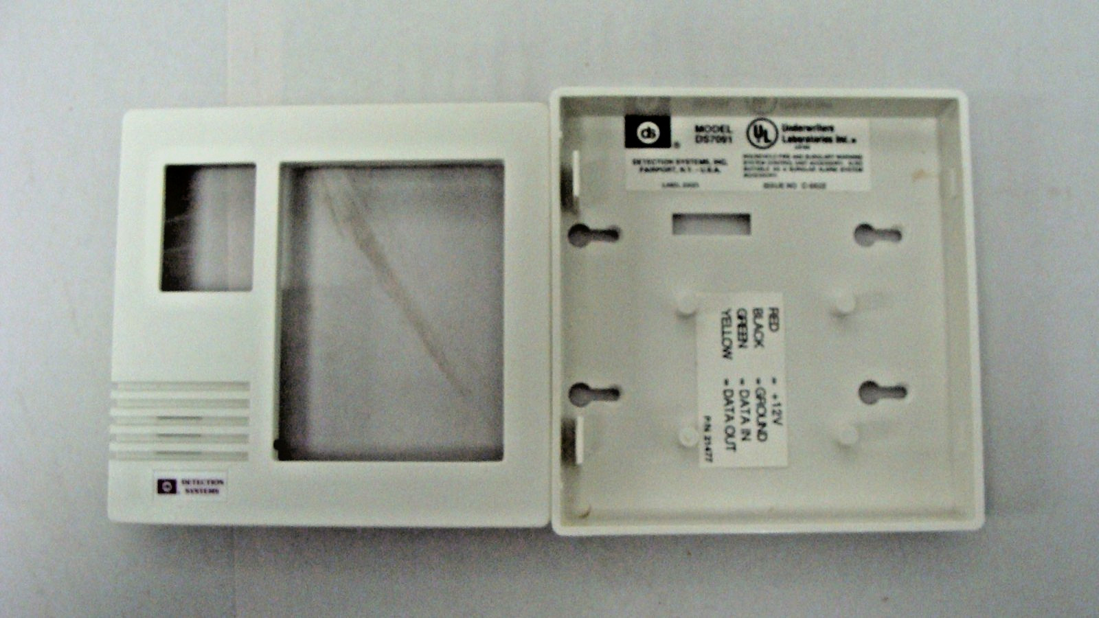 DS DETECTION SYSTEMS 7091 7092 KEYPAD HOUSING FOR REBUILD NEW NOS
