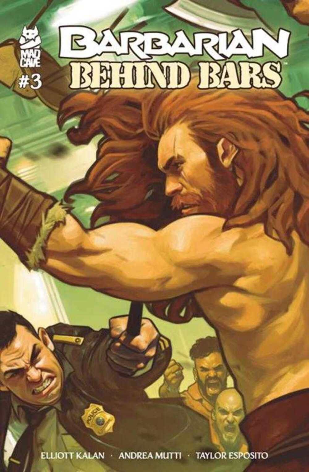 Barbarian Behind Bars #3 (Of 5) (NM)