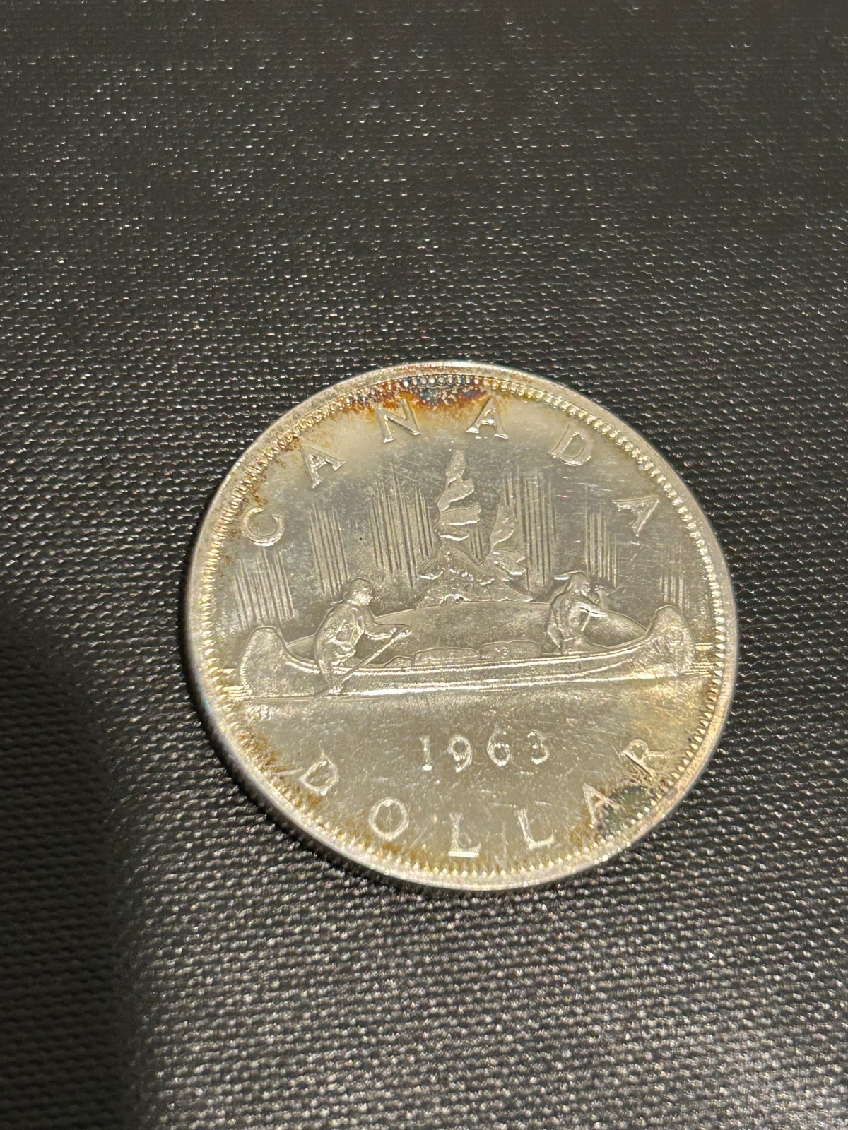1963 Canada Silver Dollar Nice Prooflike