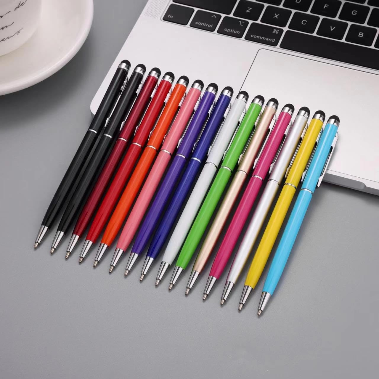 FIRCRE 15 Pack Stylus Pens for Touch Screens Pen Multicolour