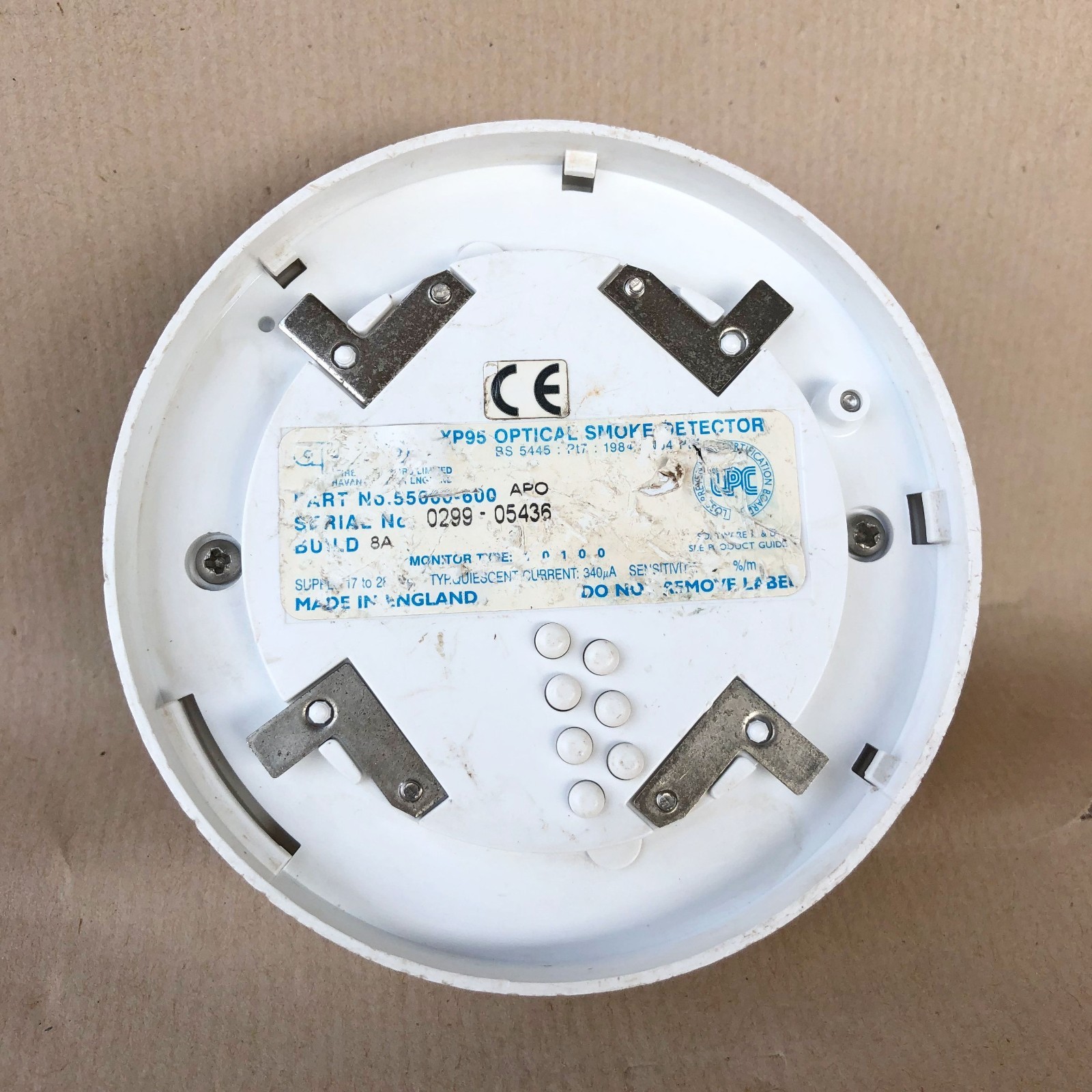 APOLLO 55000-600 APO XP95 OPTICAL SMOKE DETECTOR