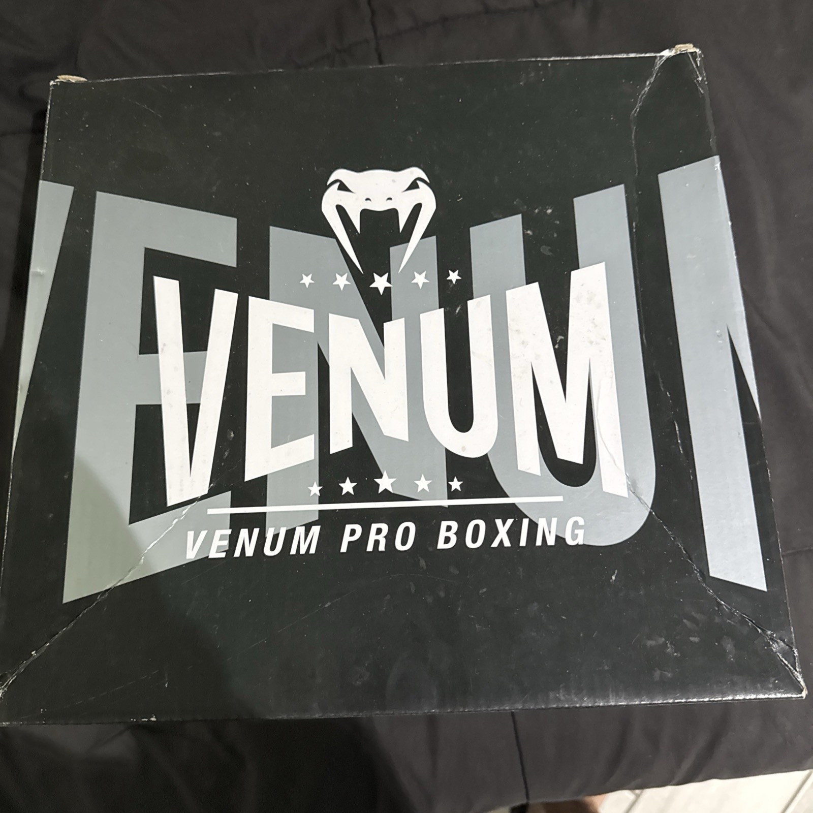 Venum Elite Boxing Shoes EUR 36.5 US 4.5 Black/Bronze Boxing