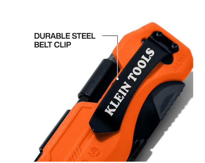 Klein Tools Folding Utility Knife with Driver Screwdriver Tool