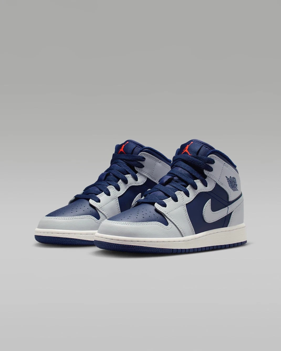 Nike Air Jordan 1 Mid (GS) Shoes Blue Void DQ8423-403 Gradeschool Youth NEW