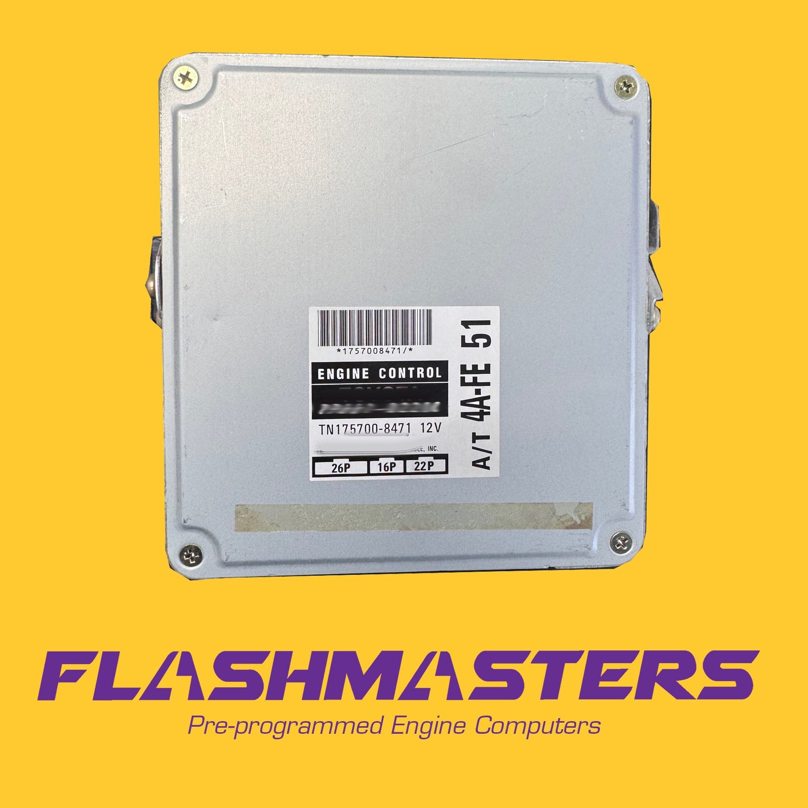 1984-1986 M/T 4Runner 2.4L Engine computer 89661-35010 "Plug & Play" ECM PCM ECU